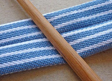 3 How to, How to make a fabric bracelet. Making the belt and strap.