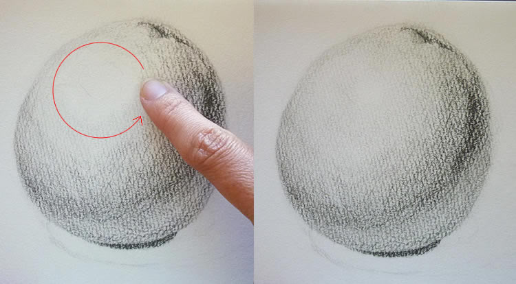 3 How to - 5 steps to start drawing. Draw shading and light