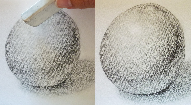3 How to - 5 steps to start drawing. Draw shading and light