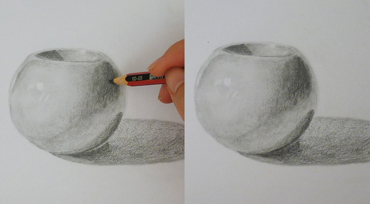 3 How to, How to draw light, shading and texture. lights and shadings. simple light process.