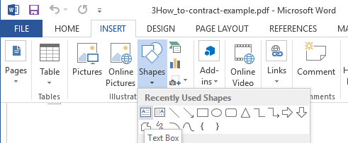 3 how to, How to sign a PDF - insert image in Microsoft Word