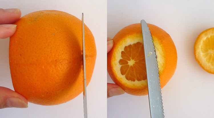 Orange art, remove orange peel step 2